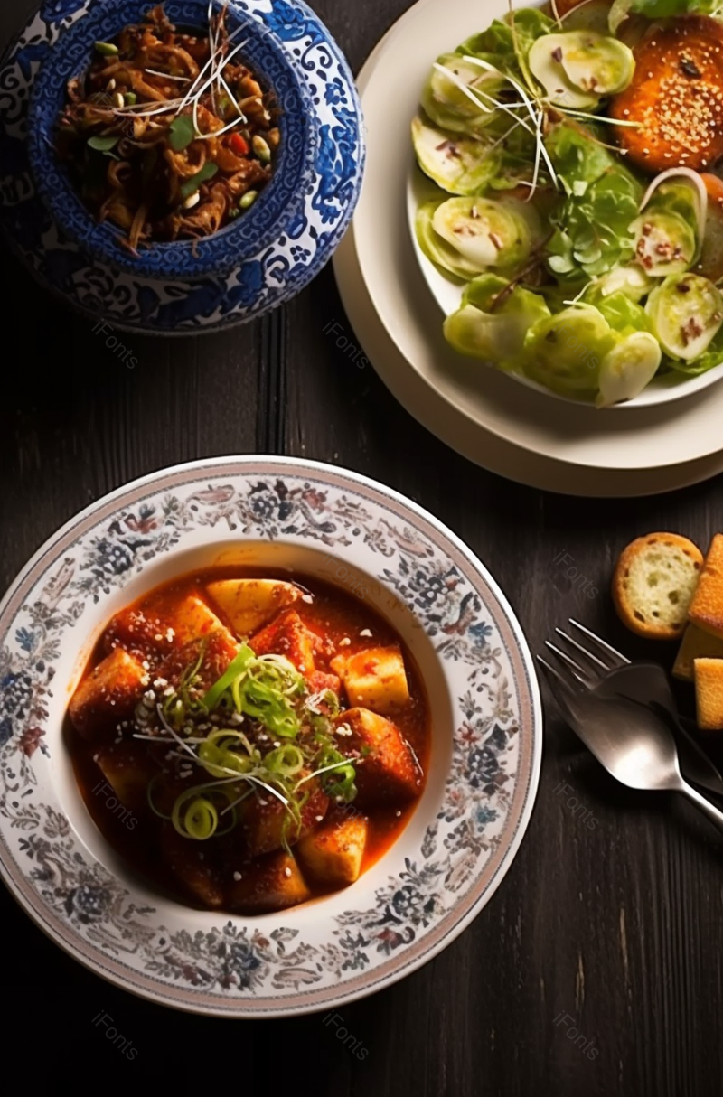 中式美食辣椒大蒜虾,高清,摄影图,摄影图片,图片大全,摄影图免费下载